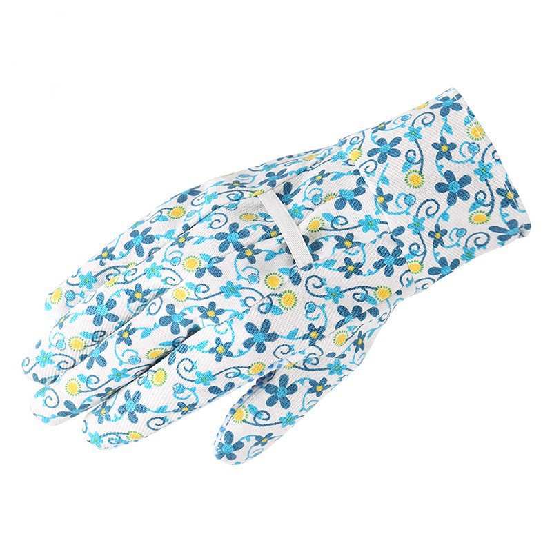 Gardening Gloves, flower print gardening gloves